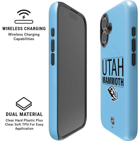 NHL Utah Mammoth Line-Up Series iPhone 16 Magsafe Impact Case