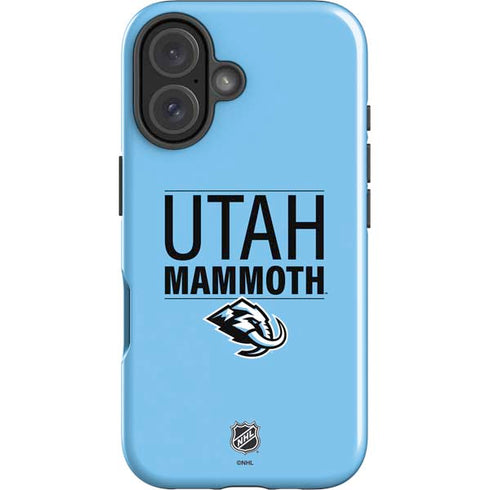 NHL Utah Mammoth Line-Up Series iPhone 16 Plus Impact Case