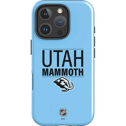 NHL Utah Mammoth Line-Up Series iPhone 16 Pro Impact Case