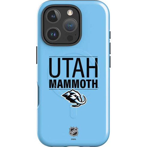NHL Utah Mammoth Line-Up Series iPhone 16 Pro Magsafe Impact Case