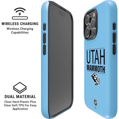 NHL Utah Mammoth Line-Up Series iPhone 16 Pro Magsafe Impact Case