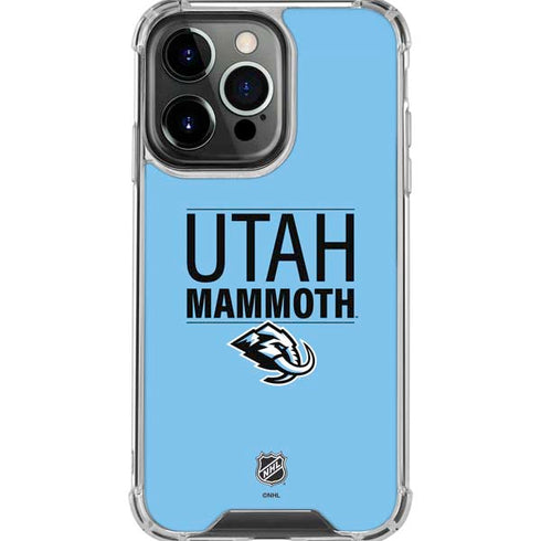 NHL Utah Mammoth Line-Up Series iPhone 16 Pro Max Clear Case