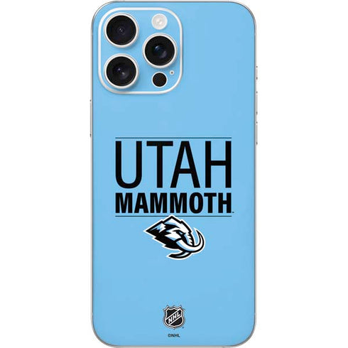 NHL Utah Mammoth Line-Up Series iPhone 16 Pro Max Skin