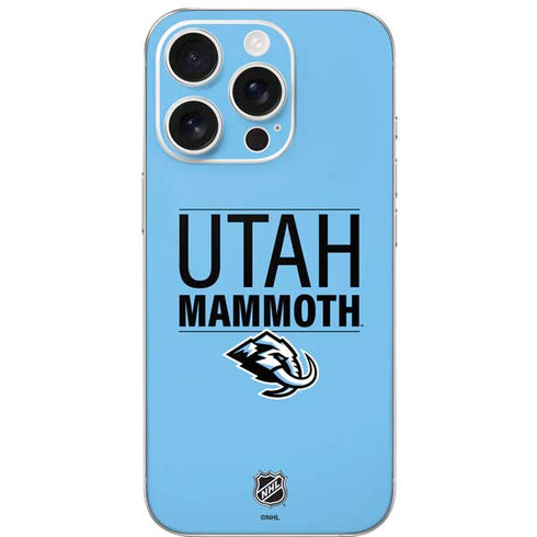 NHL Utah Mammoth Line-Up Series iPhone 16 Pro Skin