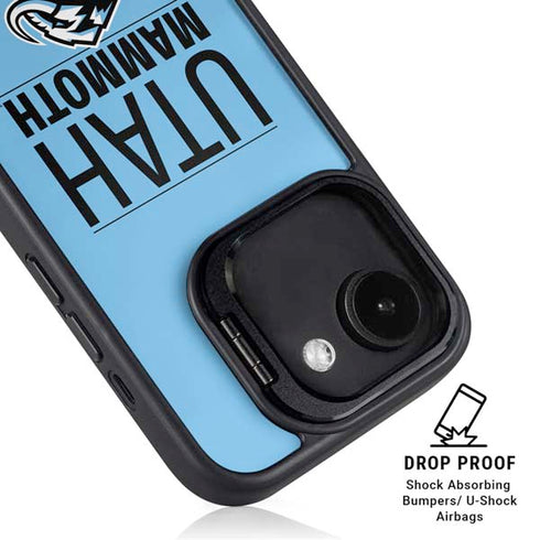 NHL Utah Mammoth Line-Up Series iPhone 16e Kickstand Case