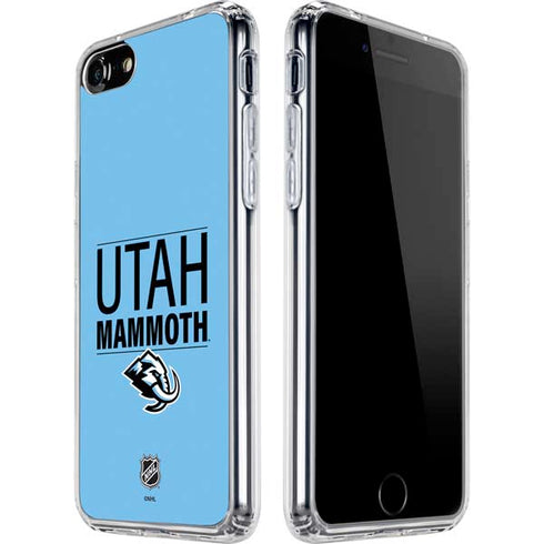 NHL Utah Mammoth Line-Up Series iPhone SE (2nd & 3rd Gen) Clear Case