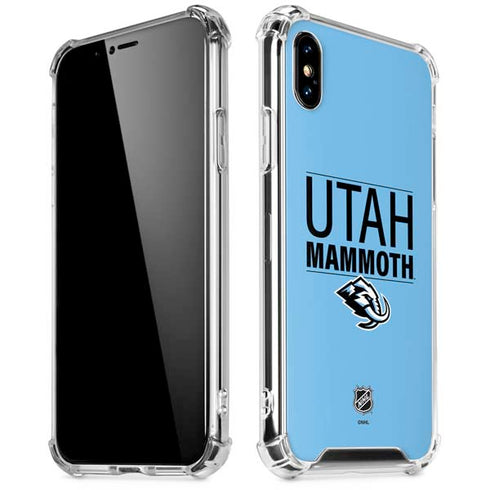 NHL Utah Mammoth Line-Up Series iPhone X/XS Clear Case