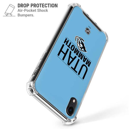 NHL Utah Mammoth Line-Up Series iPhone XR Clear Case