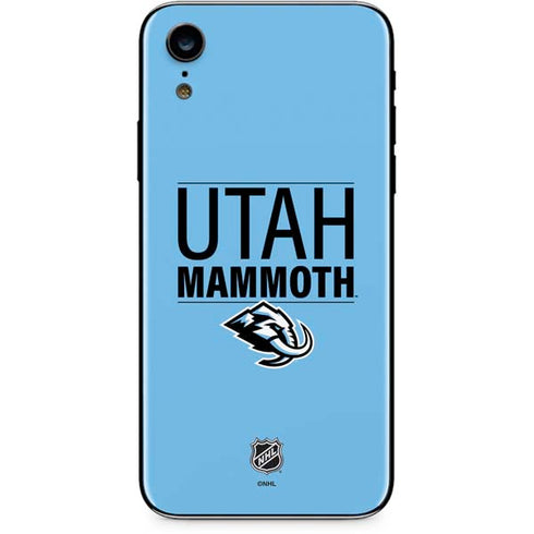 NHL Utah Mammoth Line-Up Series iPhone XR Skin