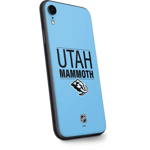 NHL Utah Mammoth Line-Up Series iPhone XR Skin