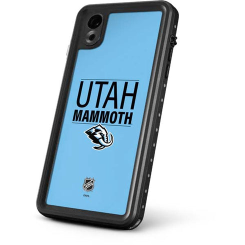 NHL Utah Mammoth Line-Up Series iPhone XR Waterproof Case