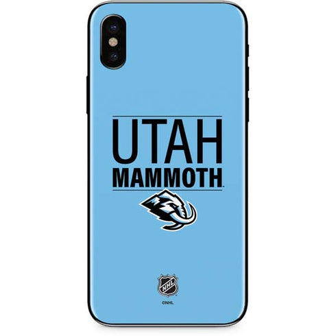 NHL Utah Mammoth Line-Up Series iPhone XS Max Skin