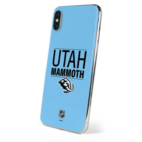 NHL Utah Mammoth Line-Up Series iPhone XS Max Skin