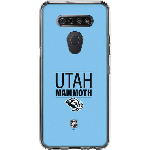 NHL Utah Mammoth Line-Up Series LG K51/Q51 Clear Case