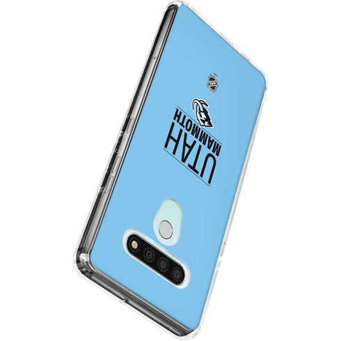 NHL Utah Mammoth Line-Up Series LG Stylo 6 Clear Case