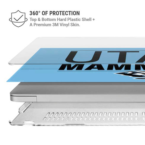 NHL Utah Mammoth Line-Up Series MacBook Pro 14in (2021-24) Case plus Skin