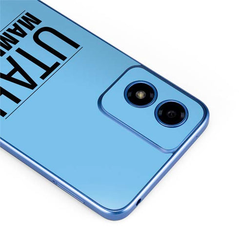 NHL Utah Mammoth Line-Up Series Moto G Play 4G (2024) Skin