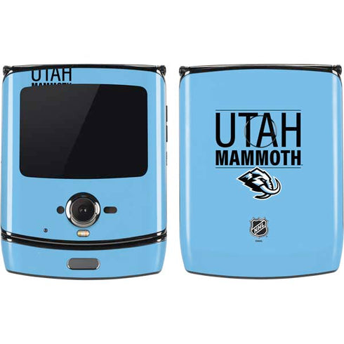NHL Utah Mammoth Line-Up Series Motorola RAZR Skin