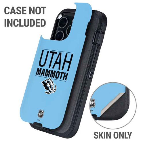 NHL Utah Mammoth Line-Up Series Otterbox Defender iPhone Skin