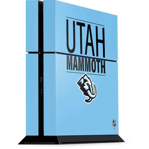 NHL Utah Mammoth Line-Up Series PS4 Console Skin