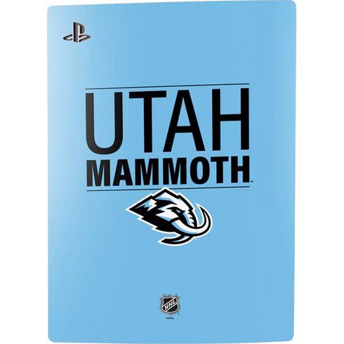 NHL Utah Mammoth Line-Up Series PS5 Console Skin