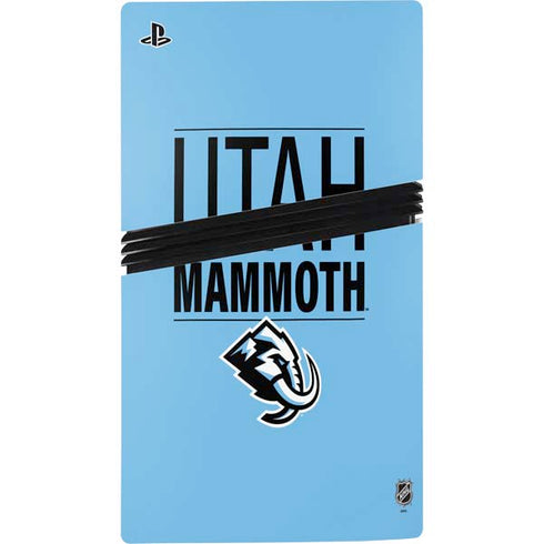 NHL Utah Mammoth Line-Up Series PS5 Pro Console Skin