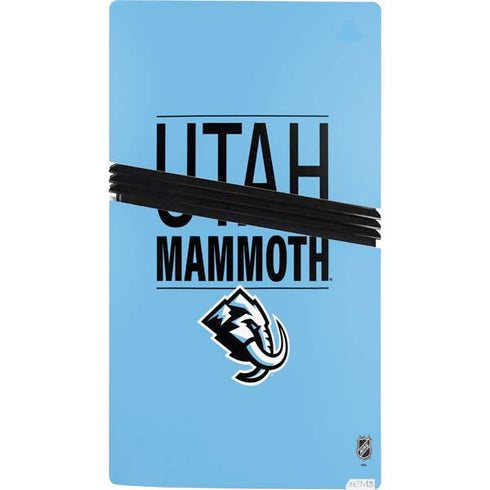 NHL Utah Mammoth Line-Up Series PS5 Pro Console Skin