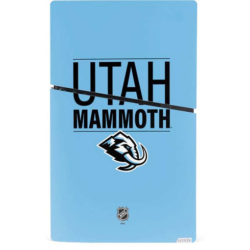NHL Utah Mammoth Line-Up Series PS5 Slim Digital Edition Bundle Skin