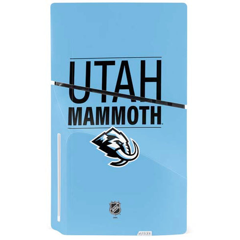 NHL Utah Mammoth Line-Up Series PS5 Slim Disk Bundle Skin