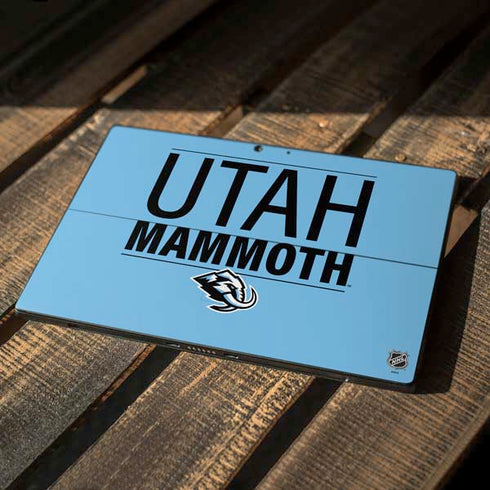 NHL Utah Mammoth Line-Up Series Surface Pro 7 Skin