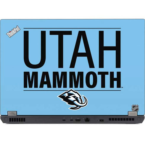NHL Utah Mammoth Line-Up Series Lenovo ThinkPad Skin