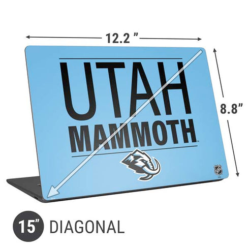 NHL Utah Mammoth Line-Up Series Universal Laptop 15in (12.2 x 8.8in) Skin