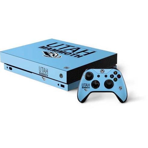 NHL Utah Mammoth Line-Up Series Xbox One X Bundle Skin
