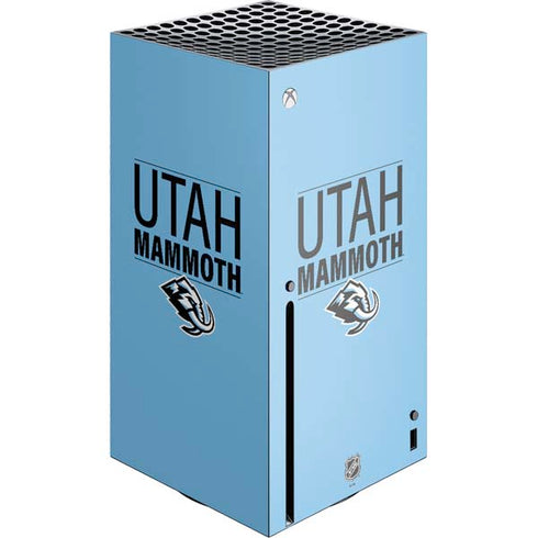NHL Utah Mammoth Line-Up Series Xbox Series X Console Skin