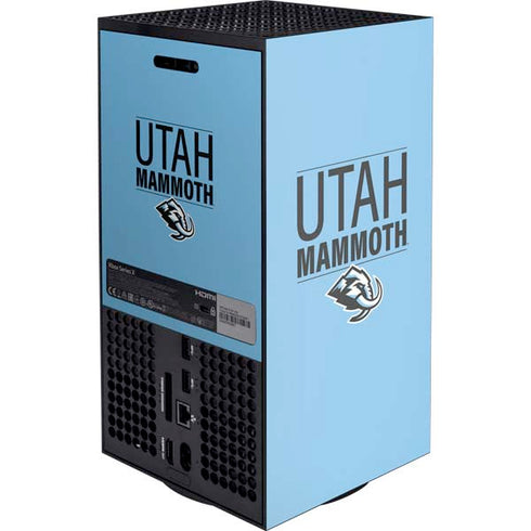NHL Utah Mammoth Line-Up Series Xbox Series X Console Skin