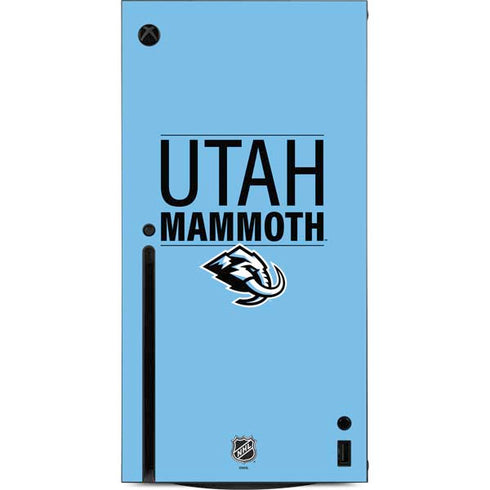 NHL Utah Mammoth Line-Up Series Xbox Series X Console Skin