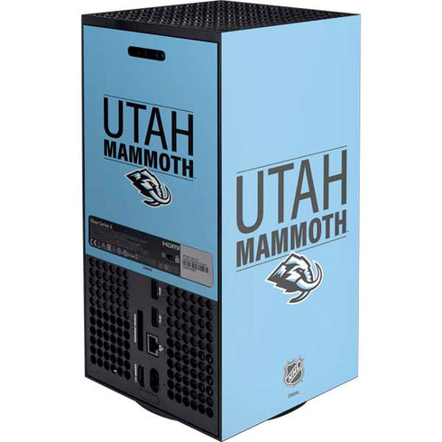 NHL Utah Mammoth Line-Up Series XBox Series X Digital Edition Console Skin