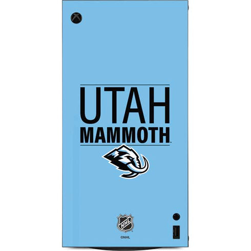 NHL Utah Mammoth Line-Up Series XBox Series X Digital Edition Console Skin