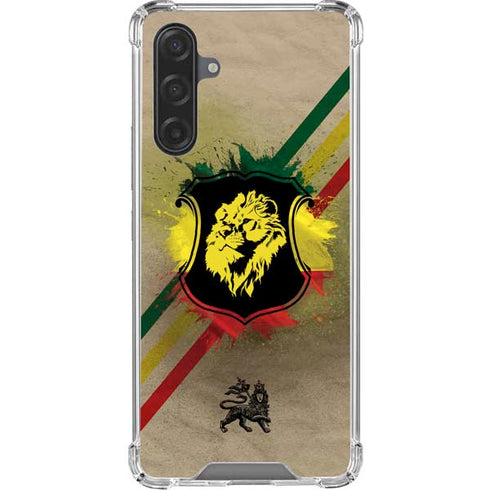 Lion of Judah Shield Galaxy A17 Clear Case