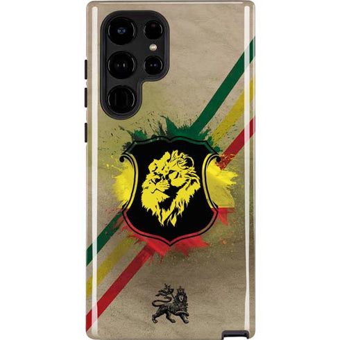 Lion of Judah Shield Galaxy Cases