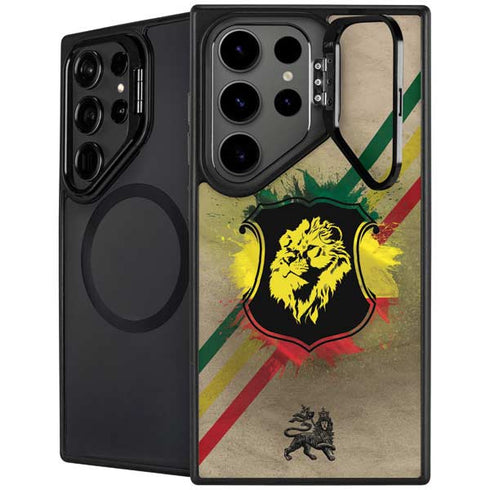 Lion of Judah Shield Galaxy S25 Ultra Kickstand Case