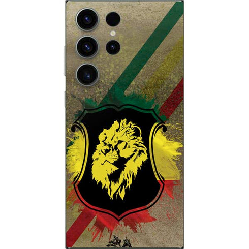 Lion of Judah Shield Galaxy S25 Ultra Skin