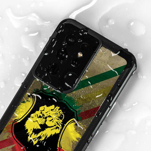 Lion of Judah Shield Galaxy S24 Ultra Waterproof Case