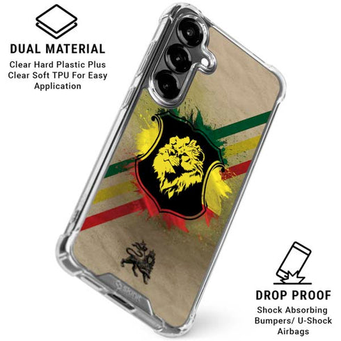 Lion of Judah Shield Galaxy S26 Plus Clear Case