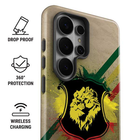 Lion of Judah Shield Galaxy S26 Ultra Impact Case