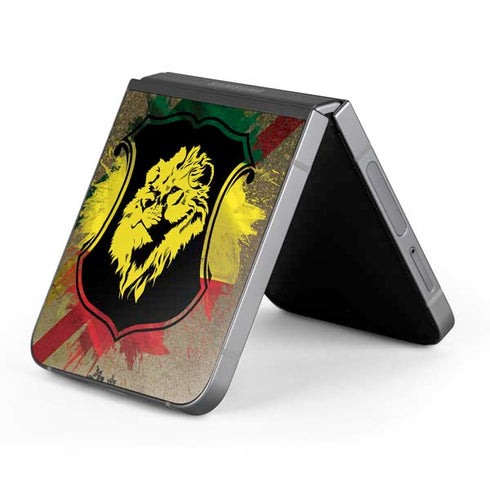 Lion of Judah Shield Galaxy Z Flip6 Skin