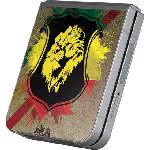 Lion of Judah Shield Galaxy Z Flip6 Skin