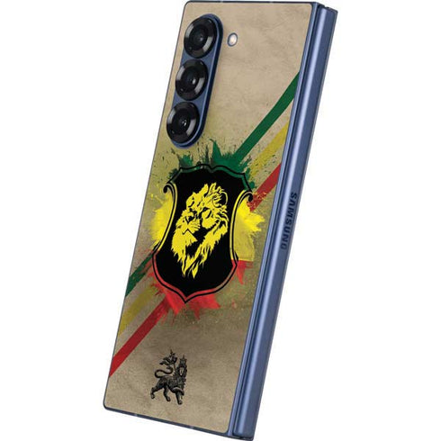 Lion of Judah Shield Galaxy Z Fold6 Skin