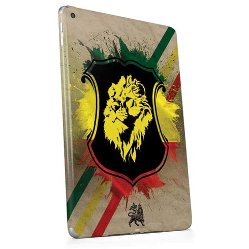 Lion of Judah Shield Apple iPad Skin