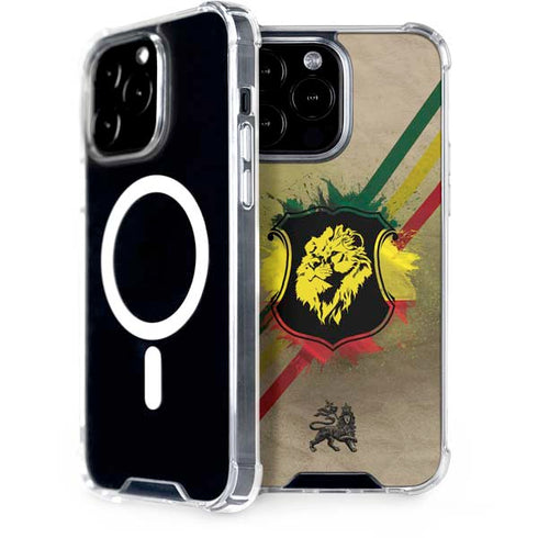 Lion of Judah Shield iPhone Cases
